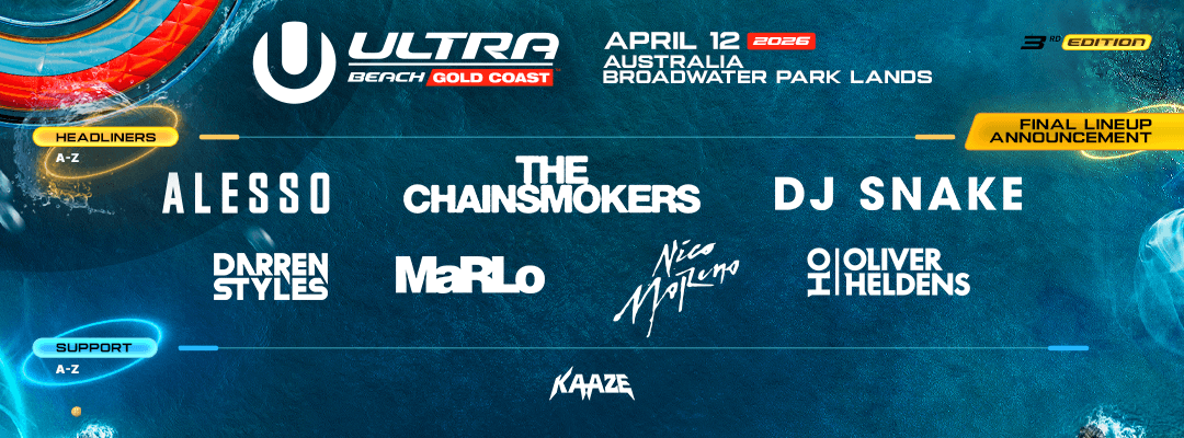 Ultra Beach Gold Coast Lineup