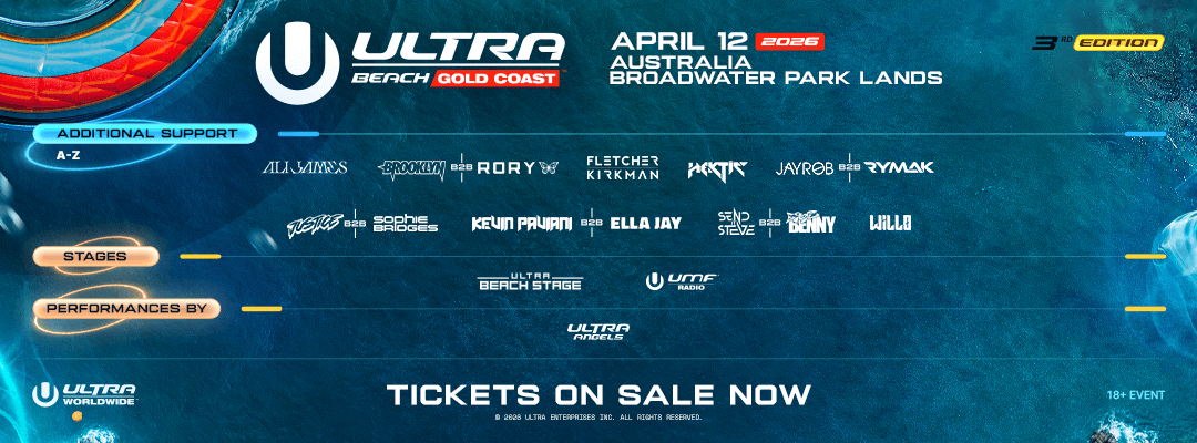 Ultra Beach Gold Coast Lineup